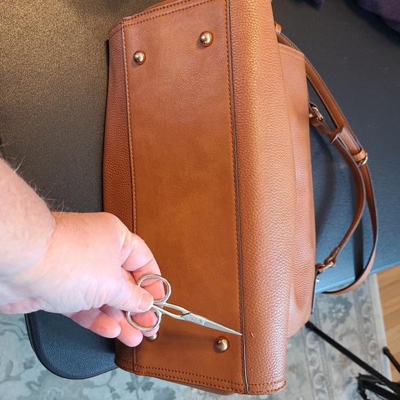 Fiorelli Mason East West Brown Tote Satchel Bag - Picture 13 of 14